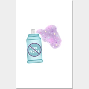 Toxic People Repellent Posters and Art